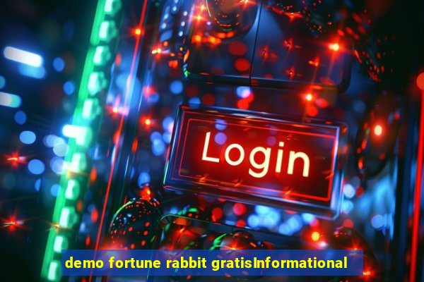 demo fortune rabbit gratisInformational